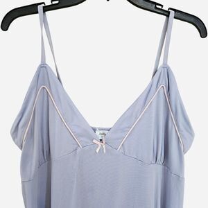 y2k coquette fairy light purple pink bow slip dress plus size